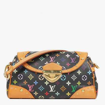 Louis Vuitton Takashi Murakami Beverly MM Tasche aus Monogram Canvas