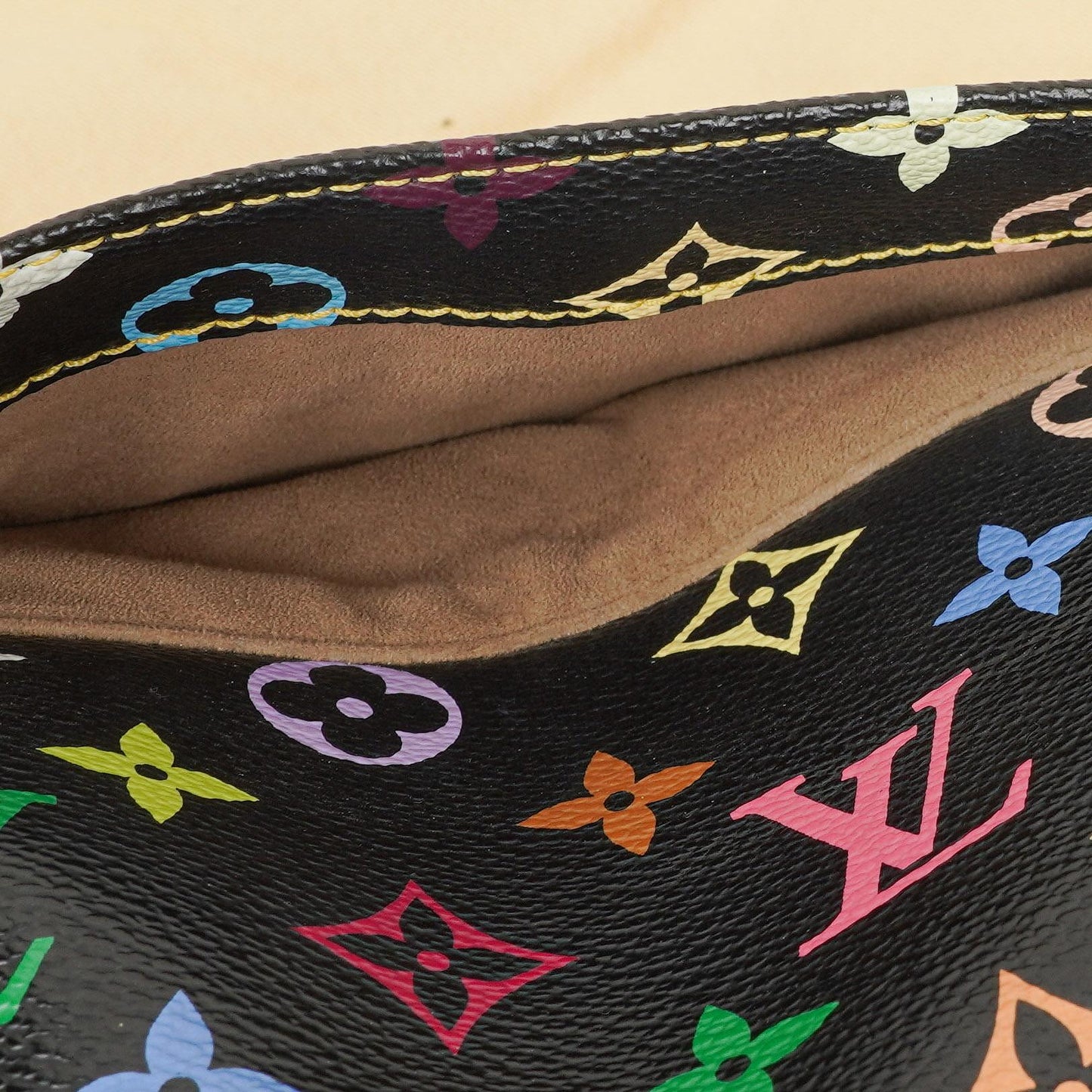 Louis Vuitton Takashi Murakami Beverly MM Tasche aus Monogram Canvas