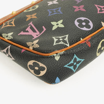 Louis Vuitton Takashi Murakami Pochette Accessoire Multicolor Clutch Handtasche