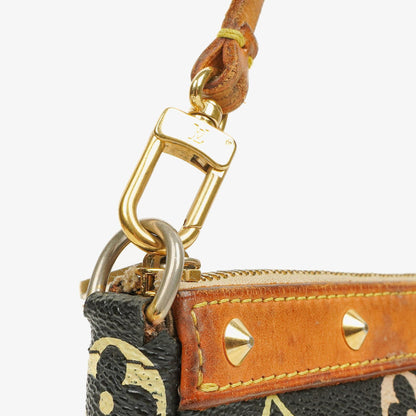 Louis Vuitton Takashi Murakami Pochette Accessoire Multicolor Clutch Handtasche