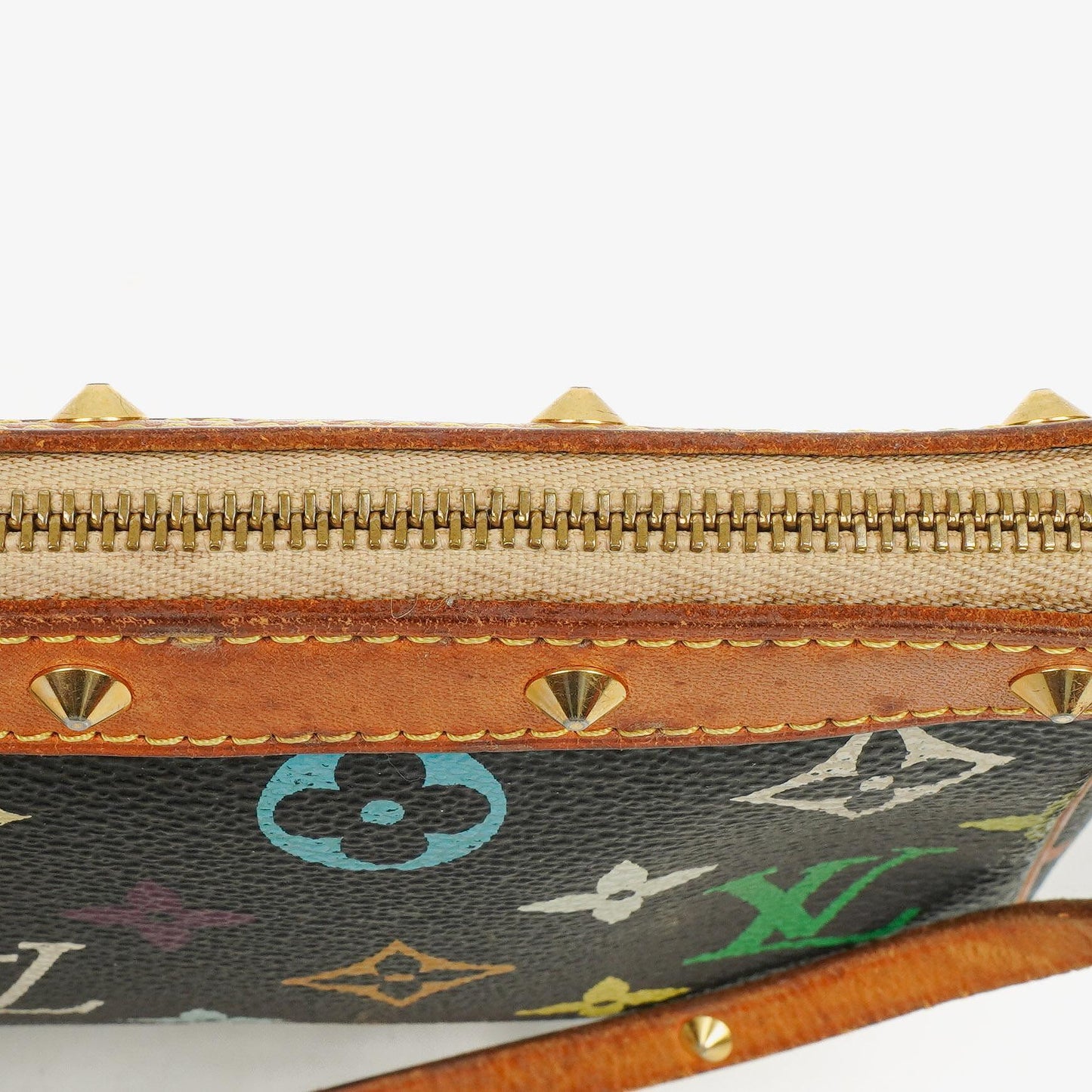 Louis Vuitton Takashi Murakami Pochette Accessoire Multicolor Clutch Handtasche
