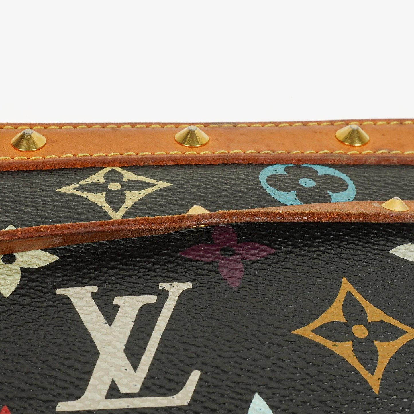 Louis Vuitton Takashi Murakami Pochette Accessoire Multicolor Clutch Handtasche