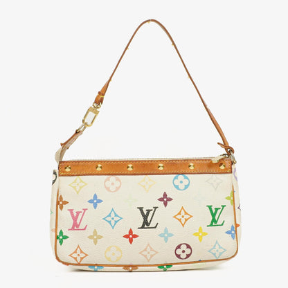Louis Vuitton Takashi Murakami Pochette Accessoire Multicolor Clutch-Handtasche