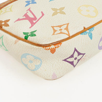 Louis Vuitton Takashi Murakami Pochette Accessoire Multicolor Clutch-Handtasche