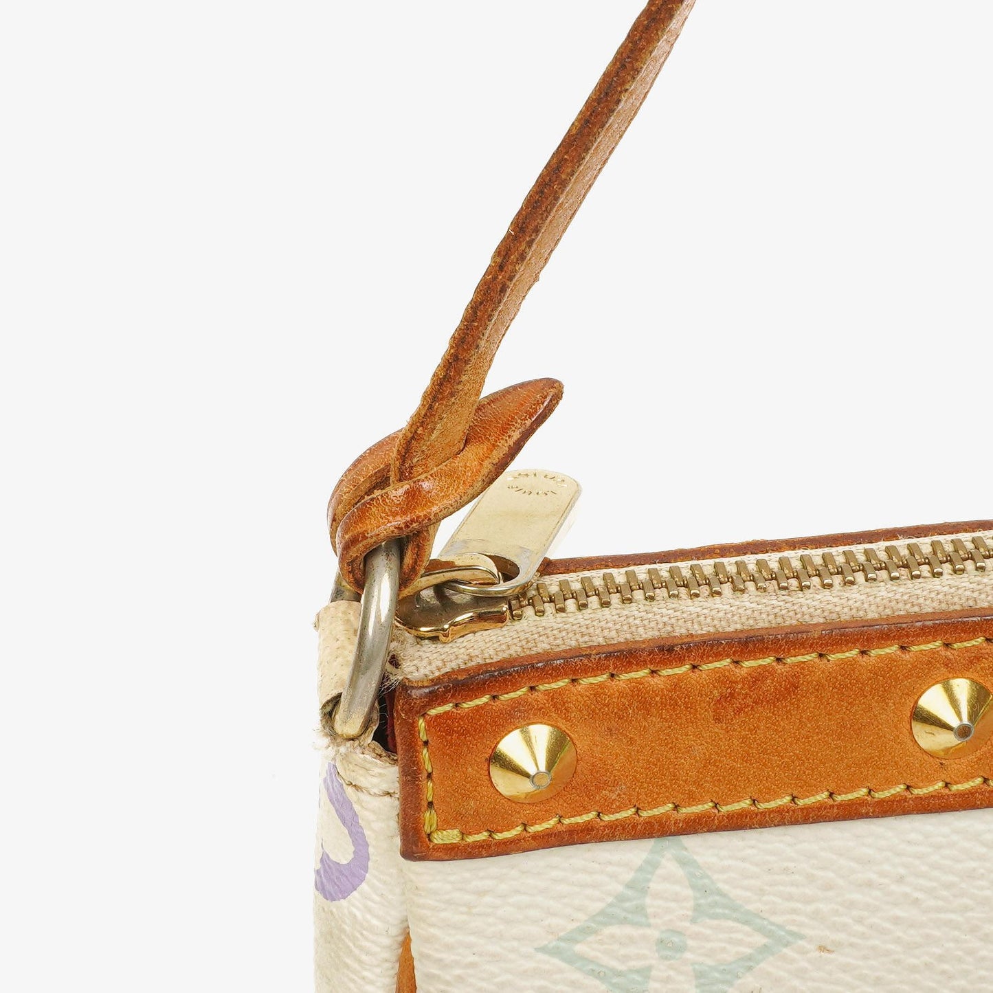 Louis Vuitton Takashi Murakami Pochette Accessoire Multicolor Clutch-Handtasche