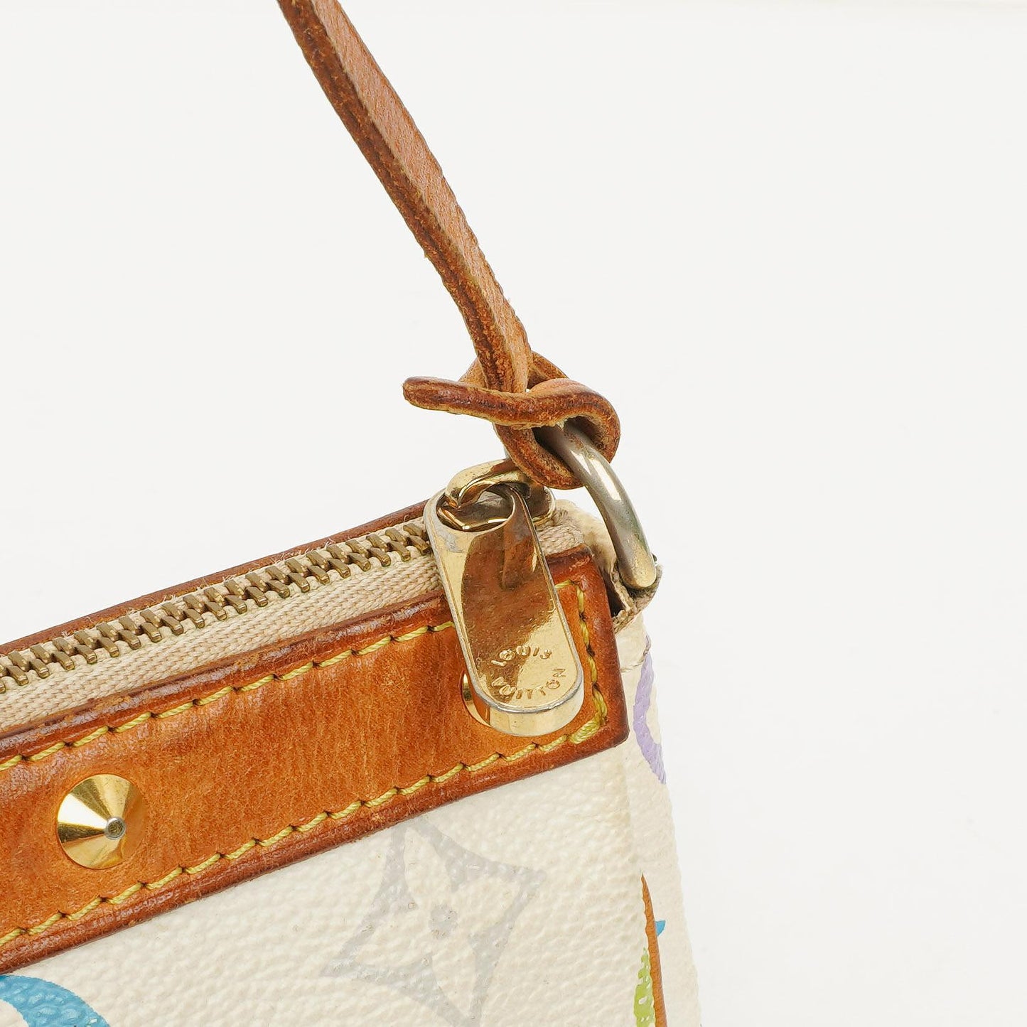 Louis Vuitton Takashi Murakami Pochette Accessoire Multicolor Clutch-Handtasche