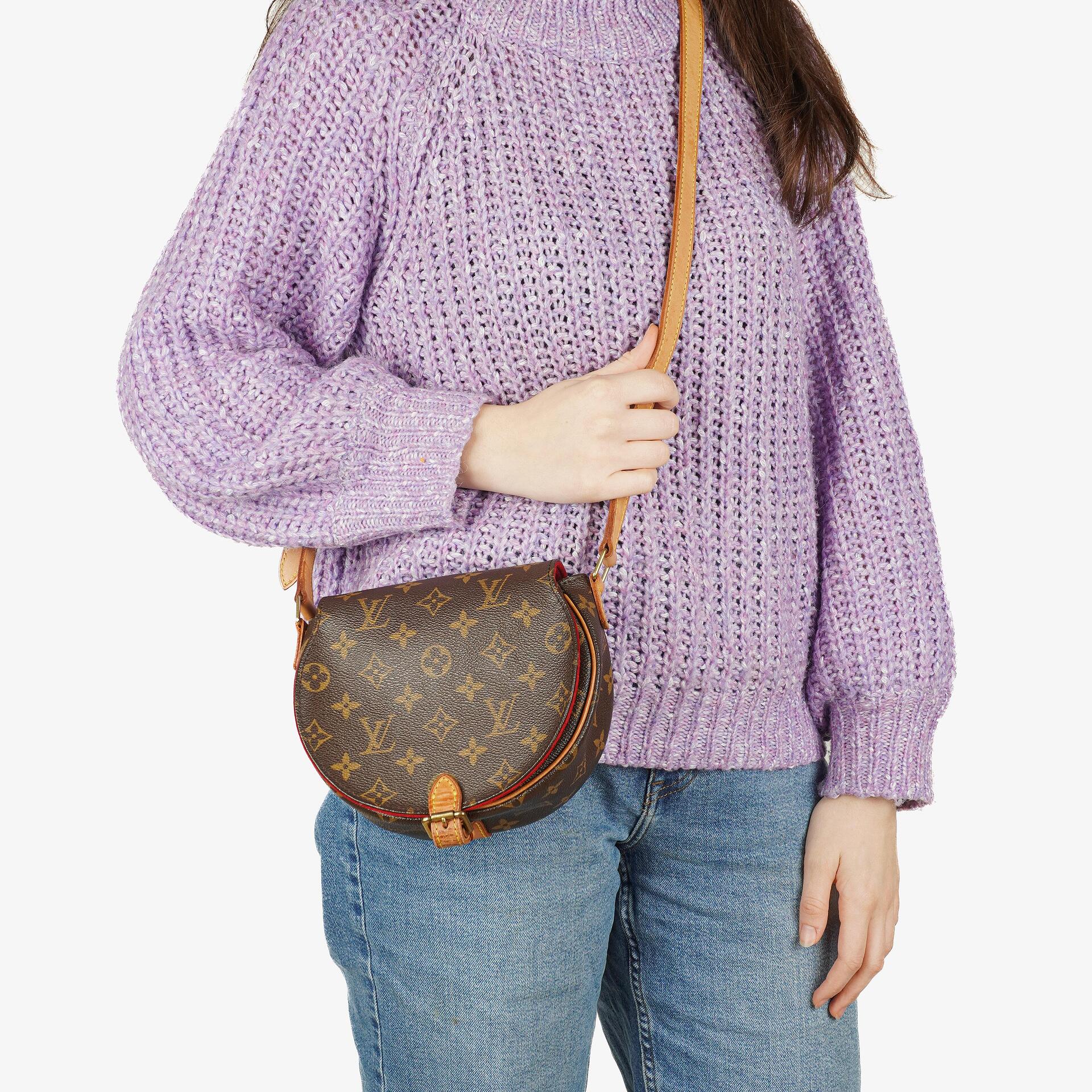 Louis Vuitton Tambourine Monogram Canvas Umhängetasche