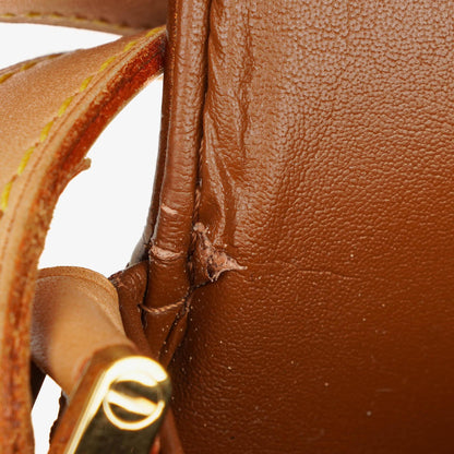 Louis Vuitton Thompson Schultertasche aus bronzefarbenem Monogram Vernis Leder