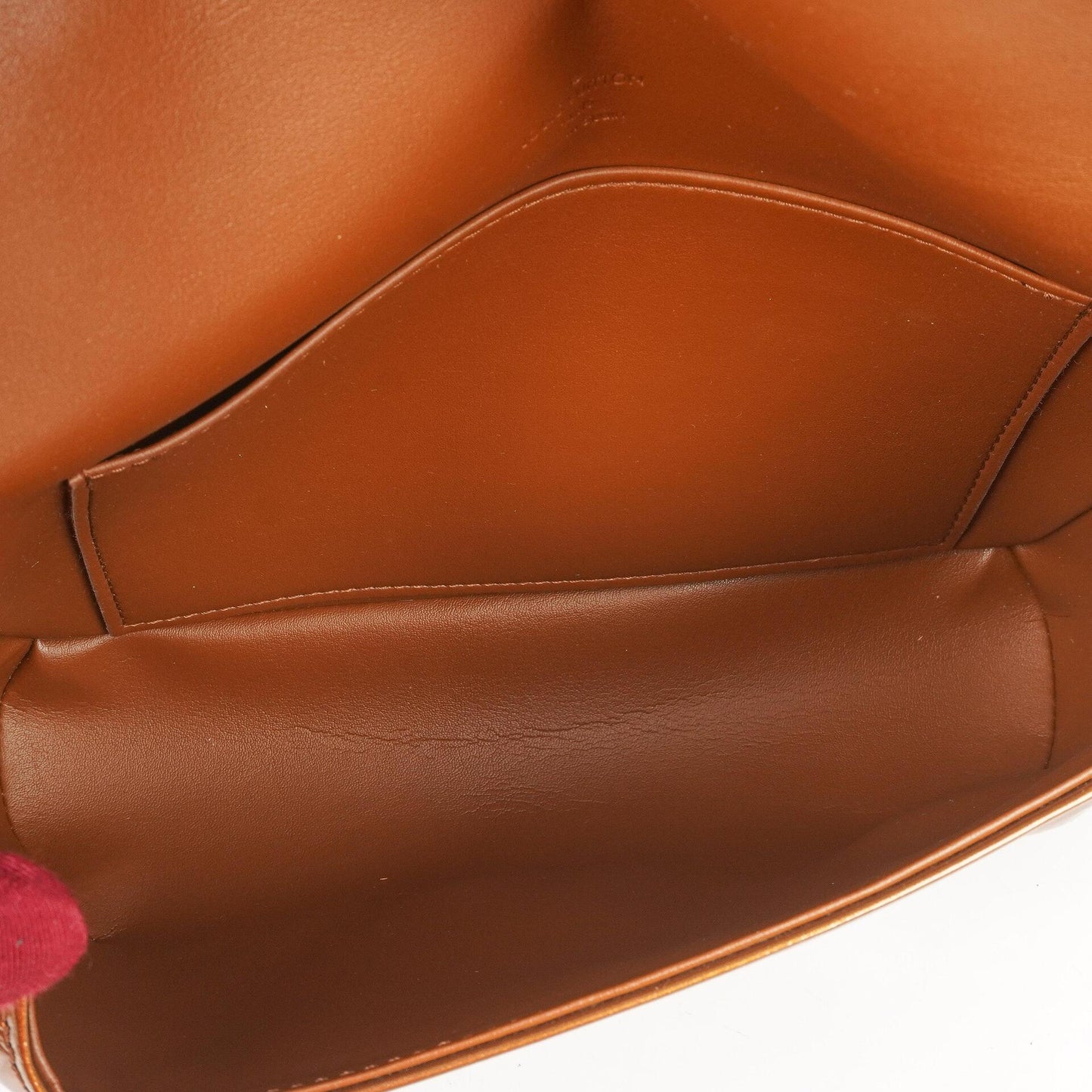 Louis Vuitton Thompson Street Schultertasche aus bronze Monogram Vernis Leder