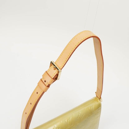 Louis Vuitton Thompson Street Grün Monogram Vernis Leder Schultertasche