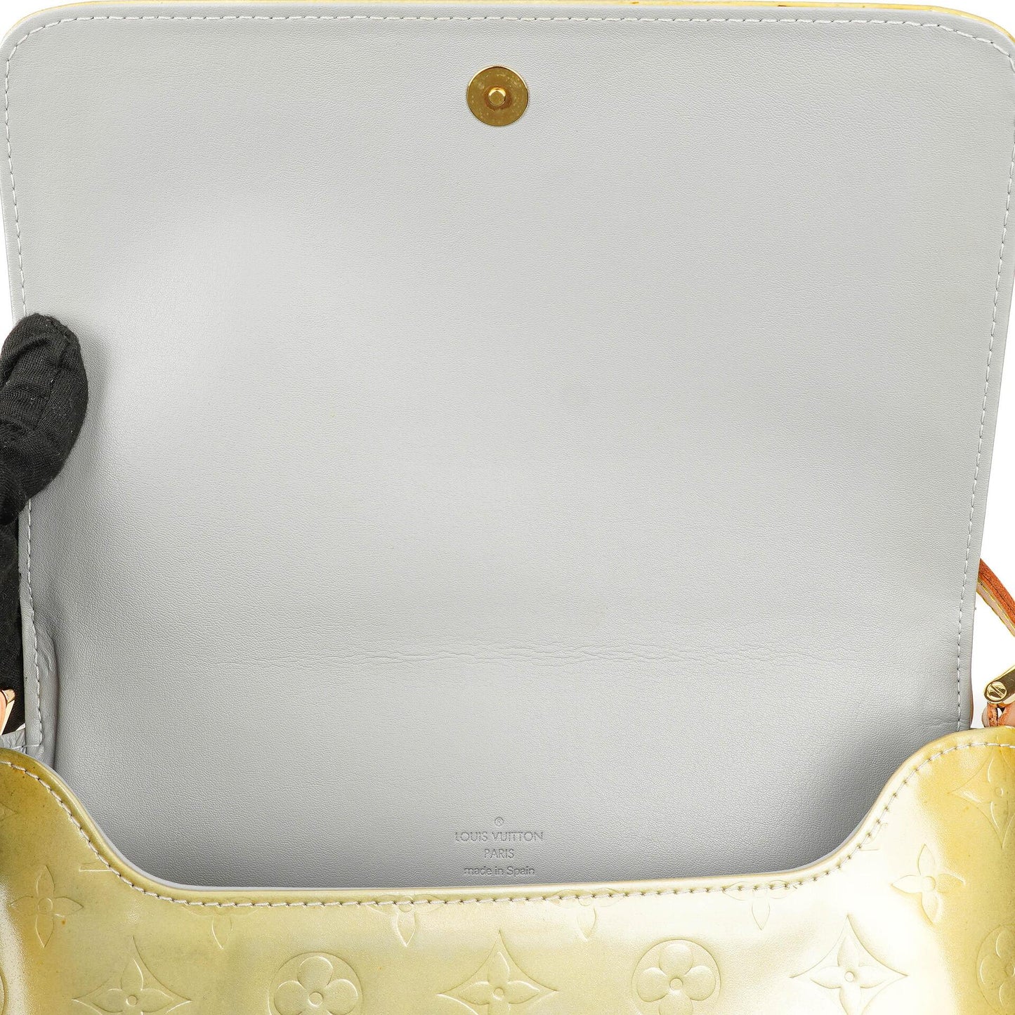 Louis Vuitton Thompson Street Grün Monogram Vernis Leder Schultertasche