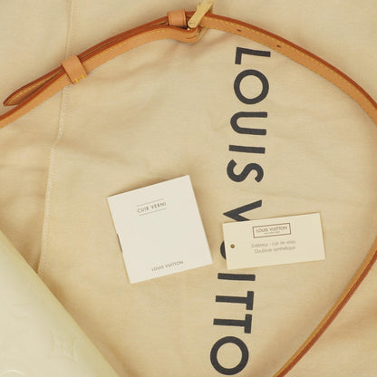 Louis Vuitton Thompson Street Schultertasche aus Perle Monogram Vernis Leder