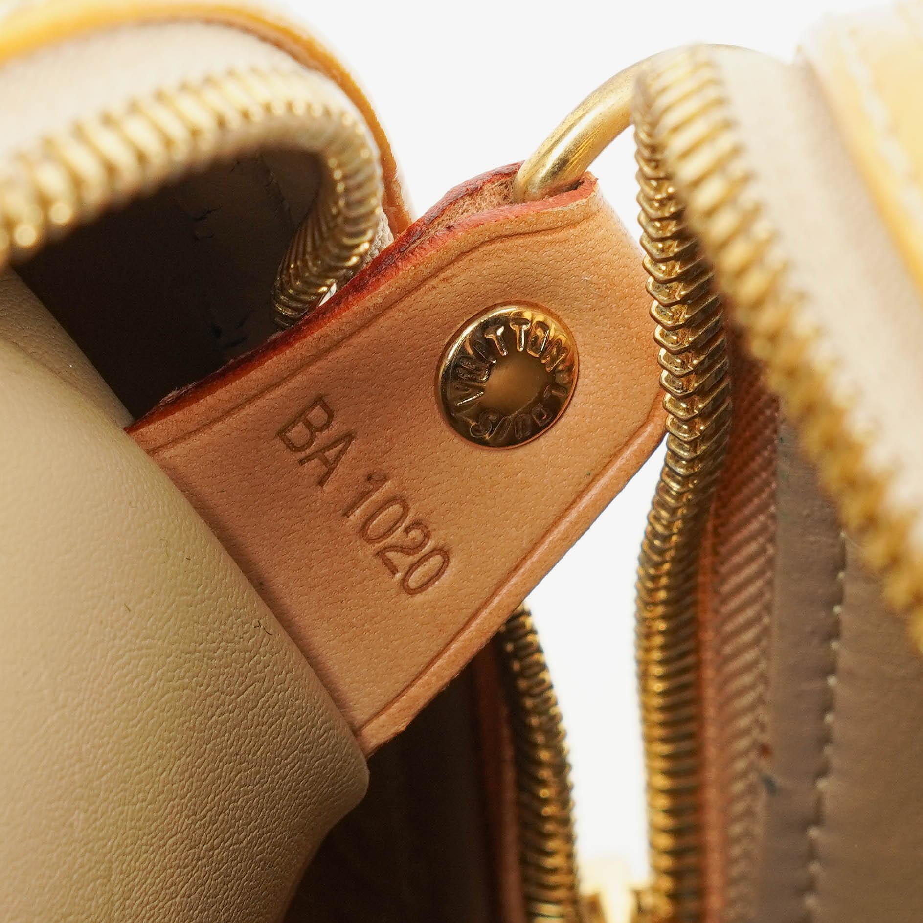 Louis Vuitton Tompkins Tasche aus gelbem Lackleder