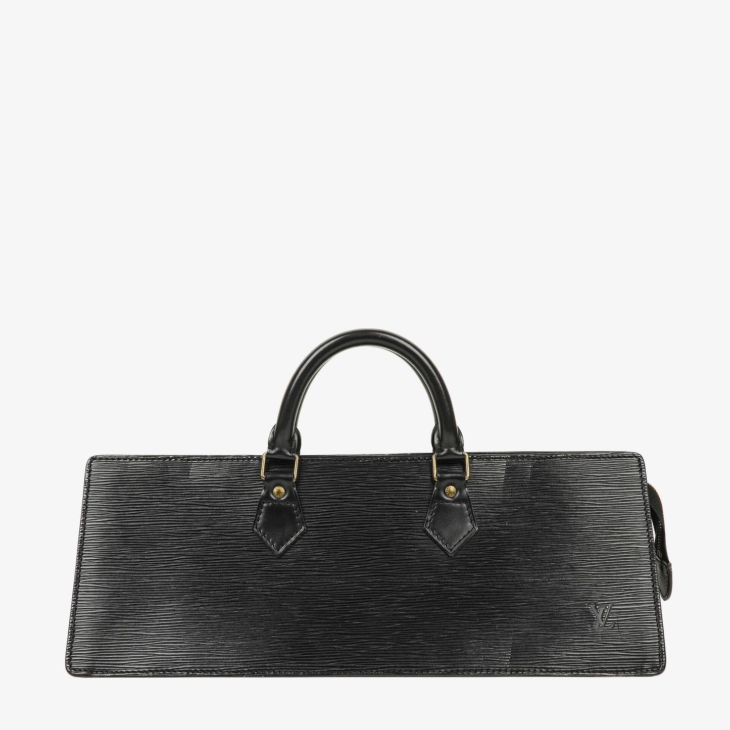 Louis Vuitton Triangle Handtasche aus schwarzem Epi-Leder