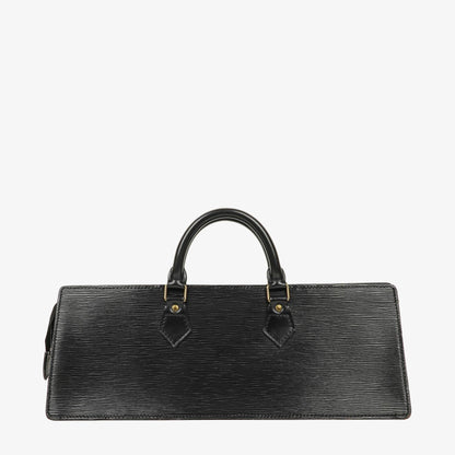 Louis Vuitton Triangle Handtasche aus schwarzem Epi-Leder