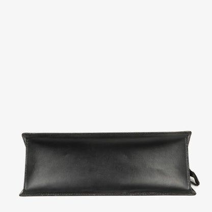 Louis Vuitton Triangle Handtasche aus schwarzem Epi-Leder