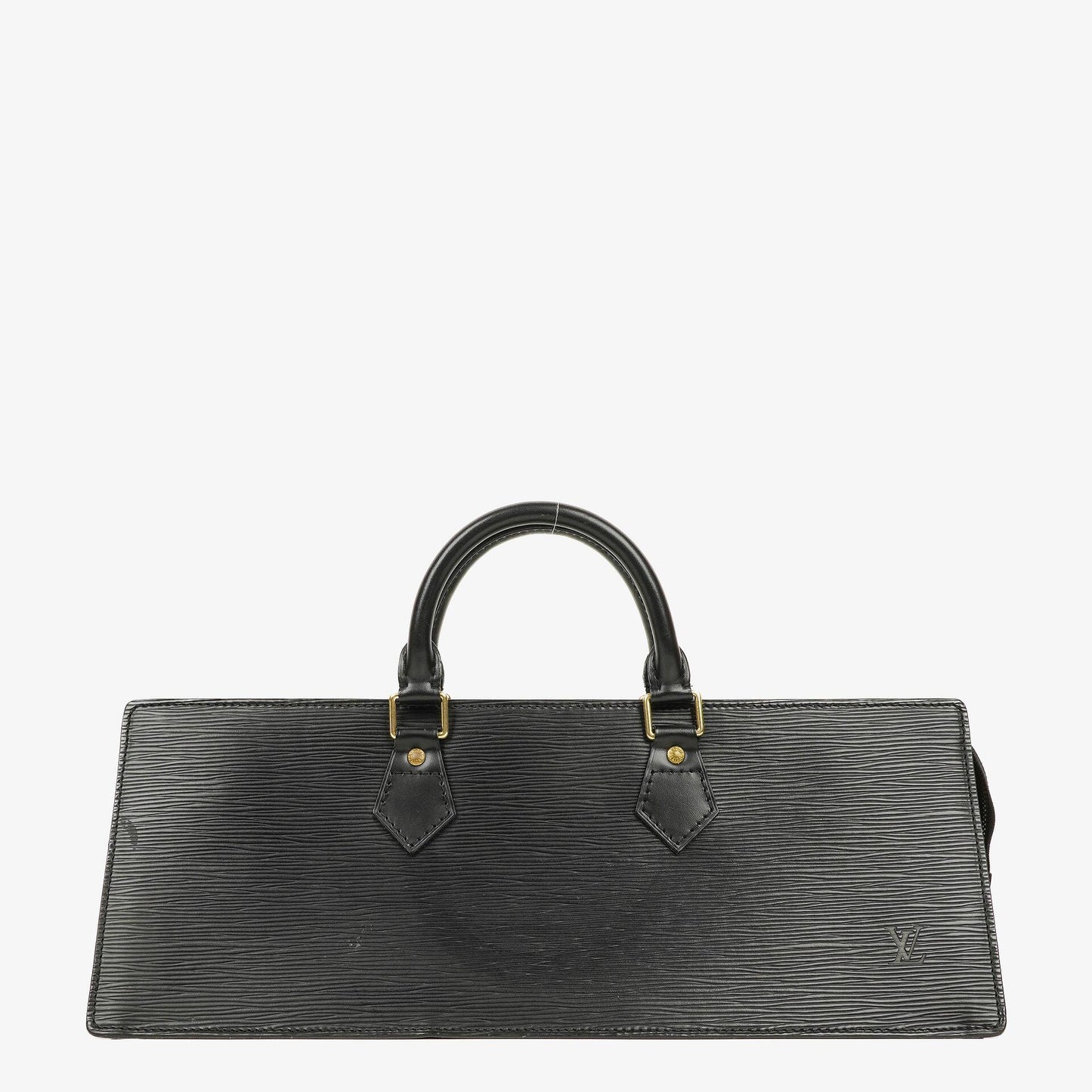 Louis Vuitton Triangle Handtasche aus schwarzem Epi-Leder