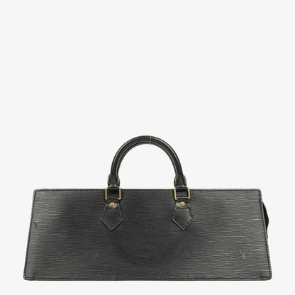 Louis Vuitton Triangle Handtasche aus schwarzem Epi-Leder