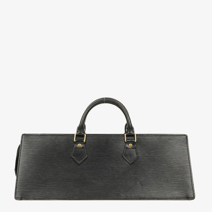 Louis Vuitton Triangle Handtasche aus schwarzem Epi-Leder