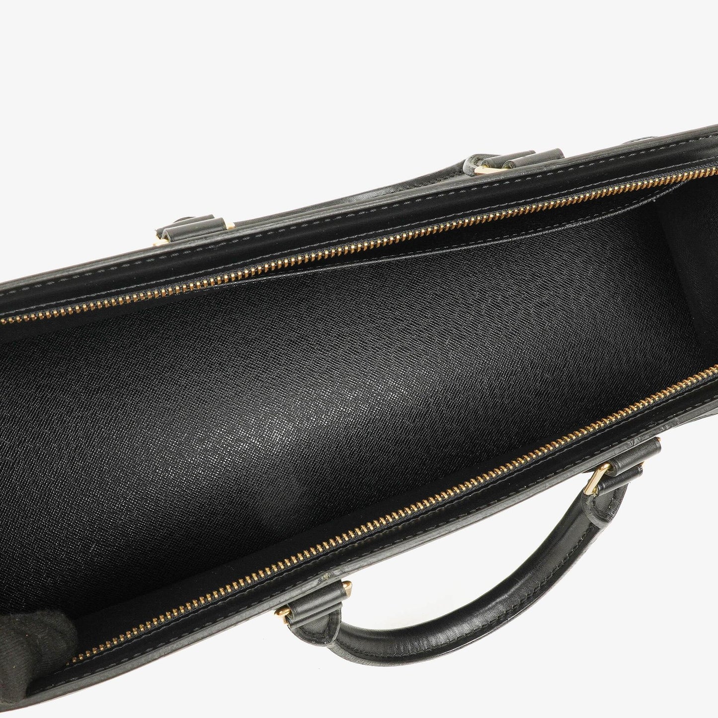 Louis Vuitton Triangle Handtasche aus schwarzem Epi-Leder