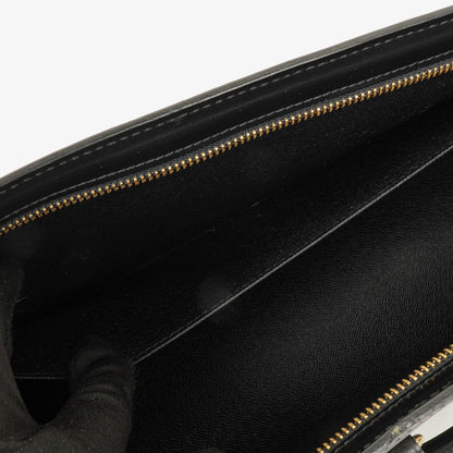 Louis Vuitton Triangle Handtasche aus schwarzem Epi-Leder