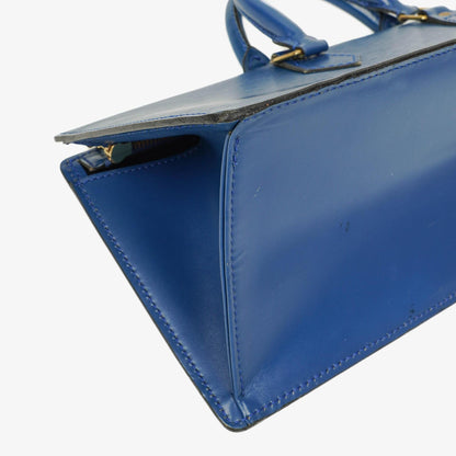 Louis Vuitton Triangle Handtasche aus blauem Epi Leder