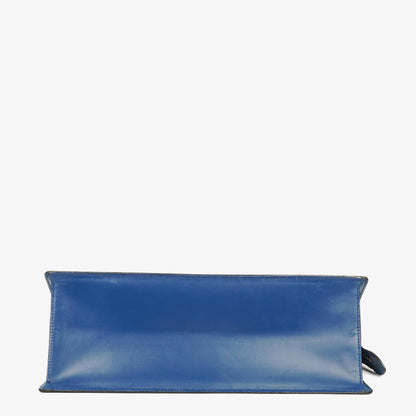 Louis Vuitton Triangle Handtasche aus blauem Epi Leder