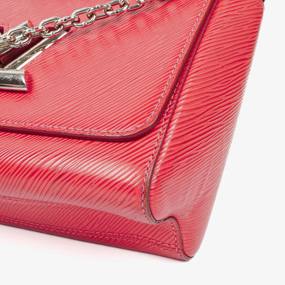 Louis Vuitton Twist MM Schultertasche aus Hot Pink Epi Leder