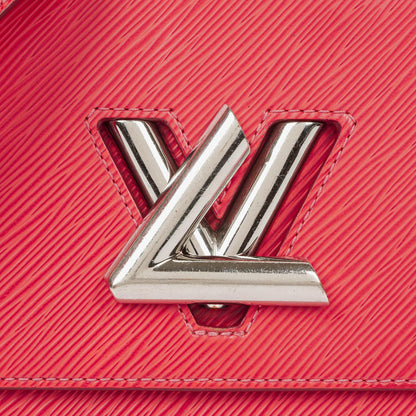 Louis Vuitton Twist MM Schultertasche aus Hot Pink Epi Leder