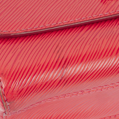Louis Vuitton Twist MM Schultertasche aus Hot Pink Epi Leder