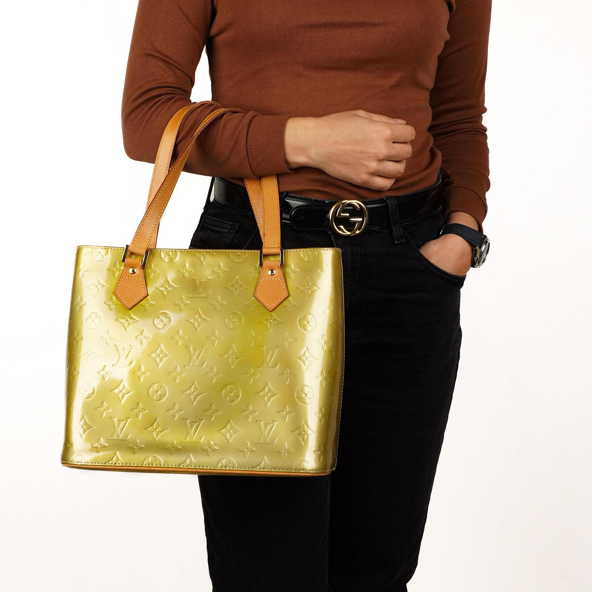 Louis Vuitton Vernis Houston Schultertasche