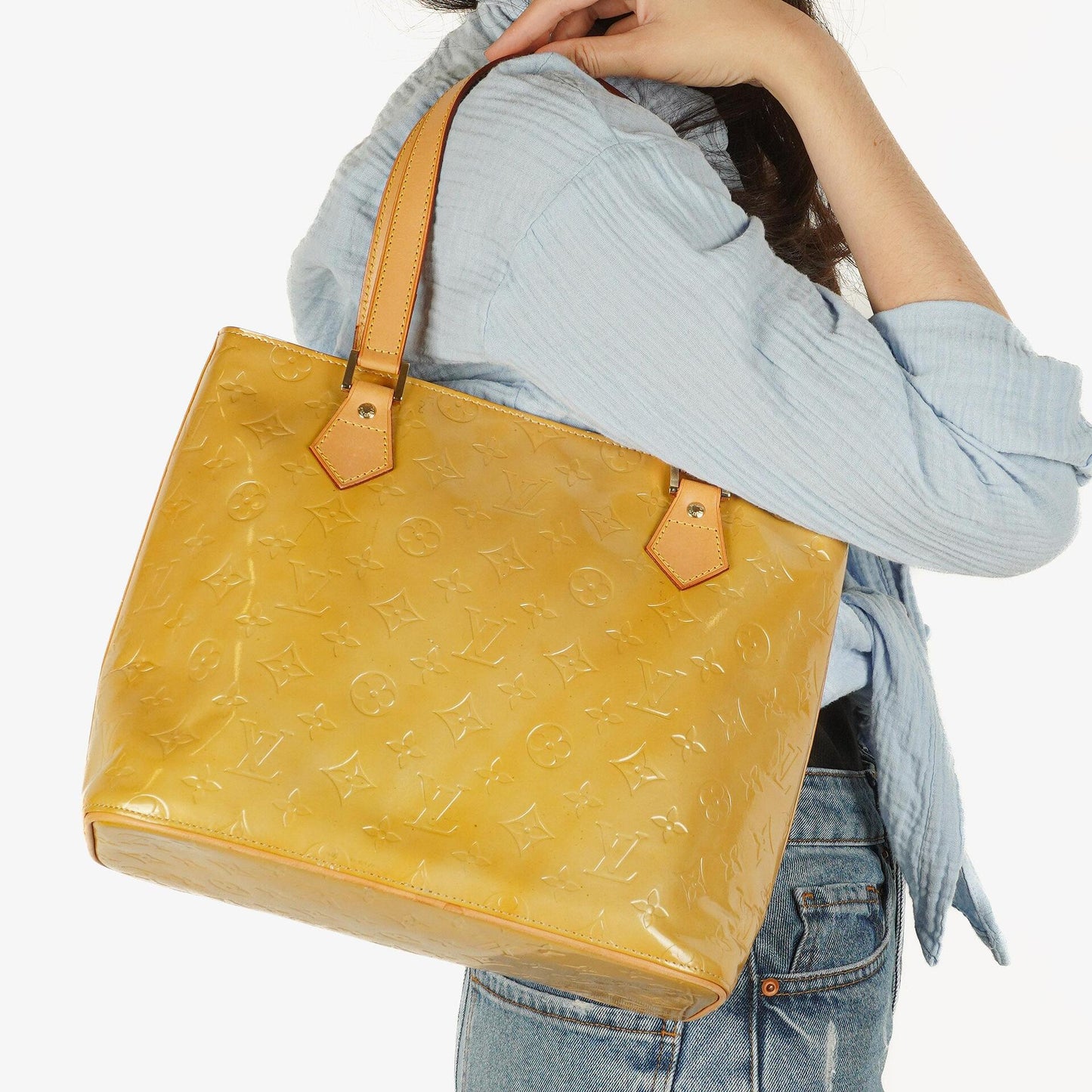 Louis Vuitton Vernis Houston Schultertasche