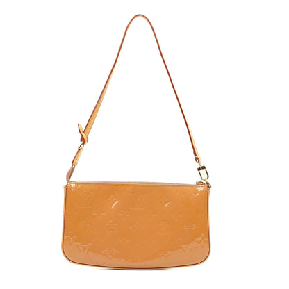 Louis Vuitton Vernis Pochette Accessoires NM in Rose Velours