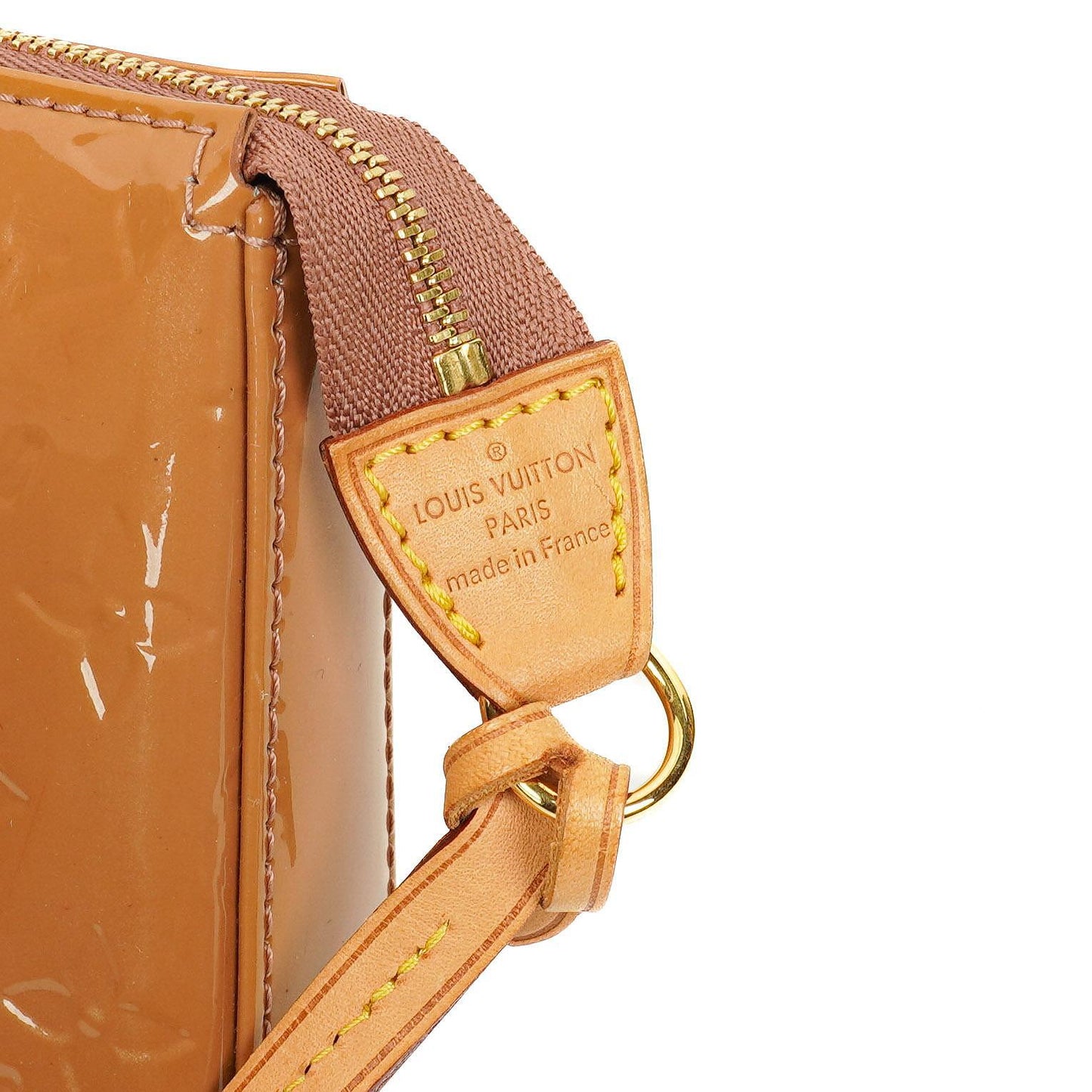 Louis Vuitton Vernis Pochette Accessoires NM in Rose Velours