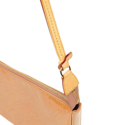 Louis Vuitton Vernis Pochette Accessoires NM in Rose Velours
