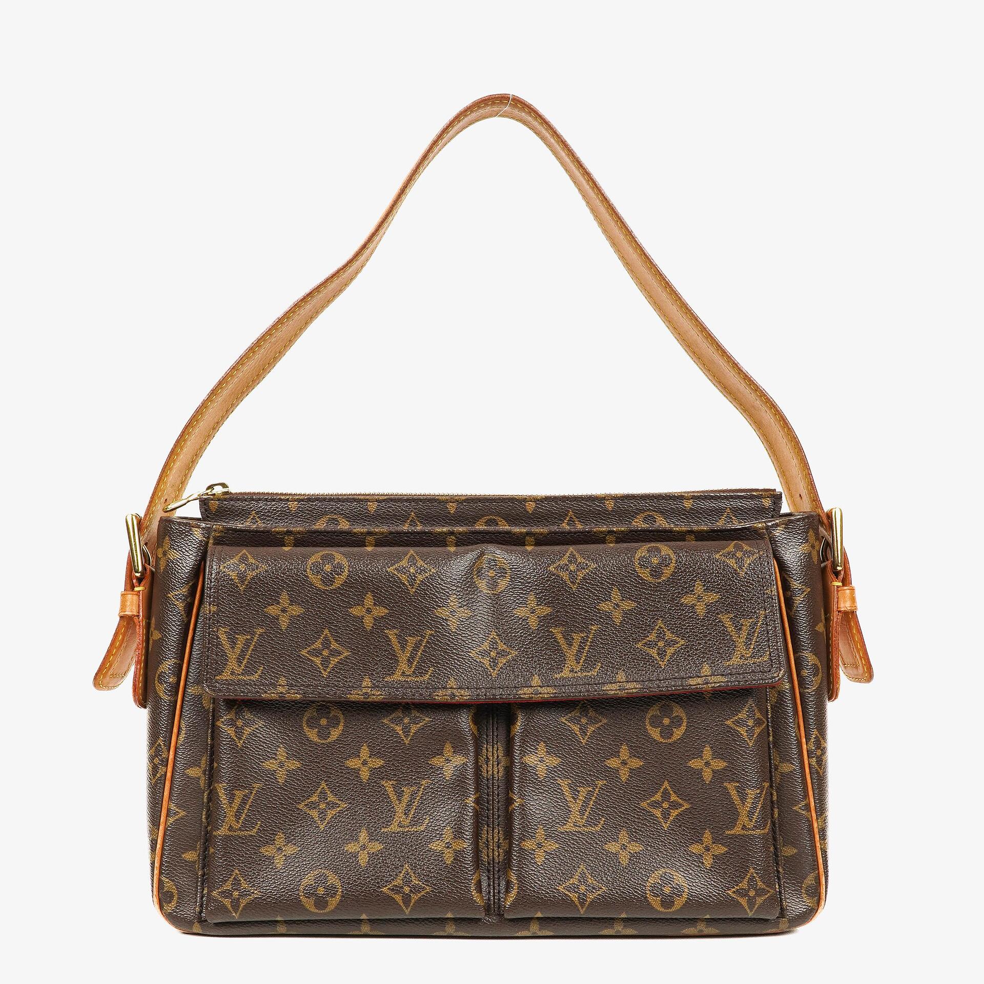 Louis Vuitton Viva-Cité GM Schultertasche aus Monogram Canvas