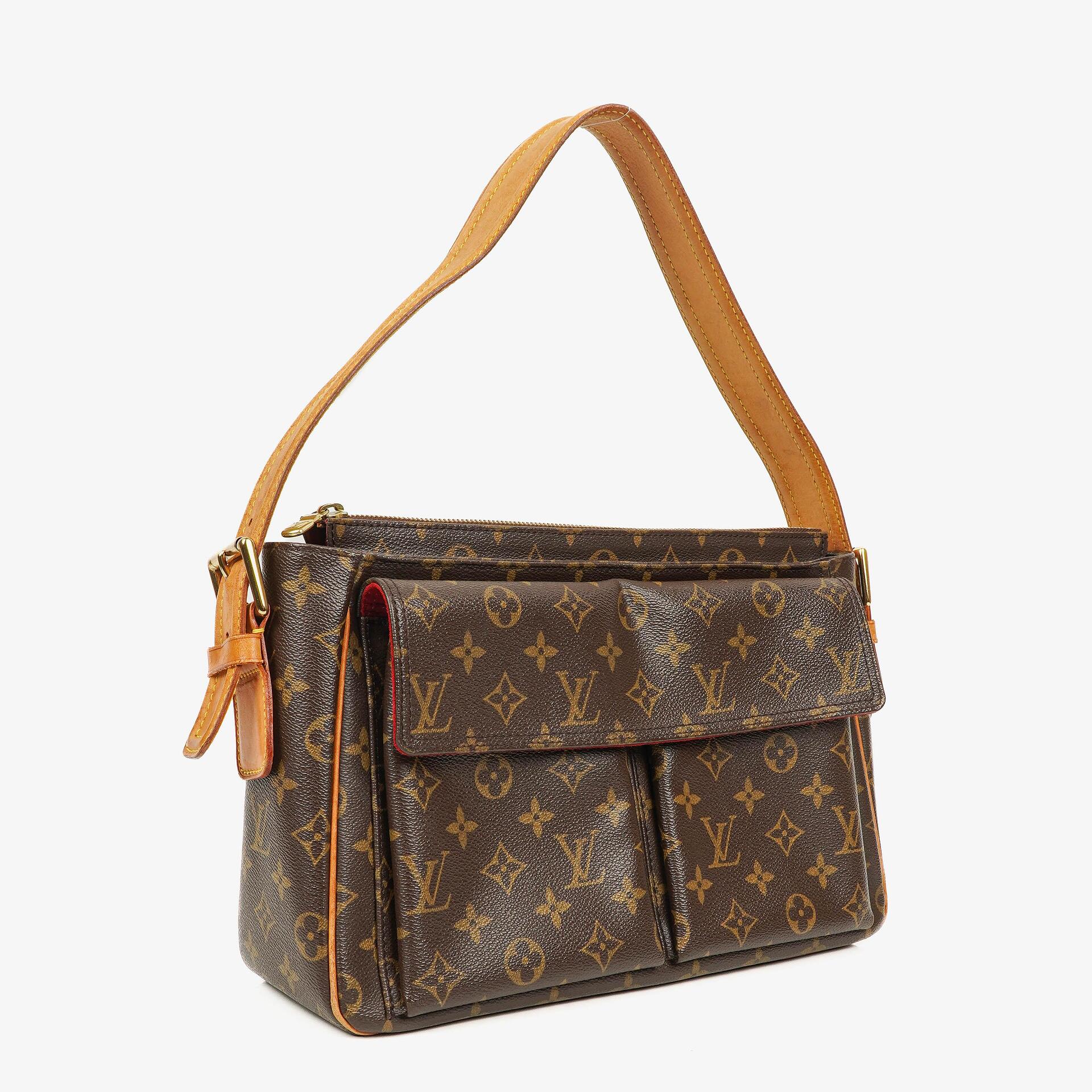 Louis Vuitton Viva-Cité GM Schultertasche aus Monogram Canvas