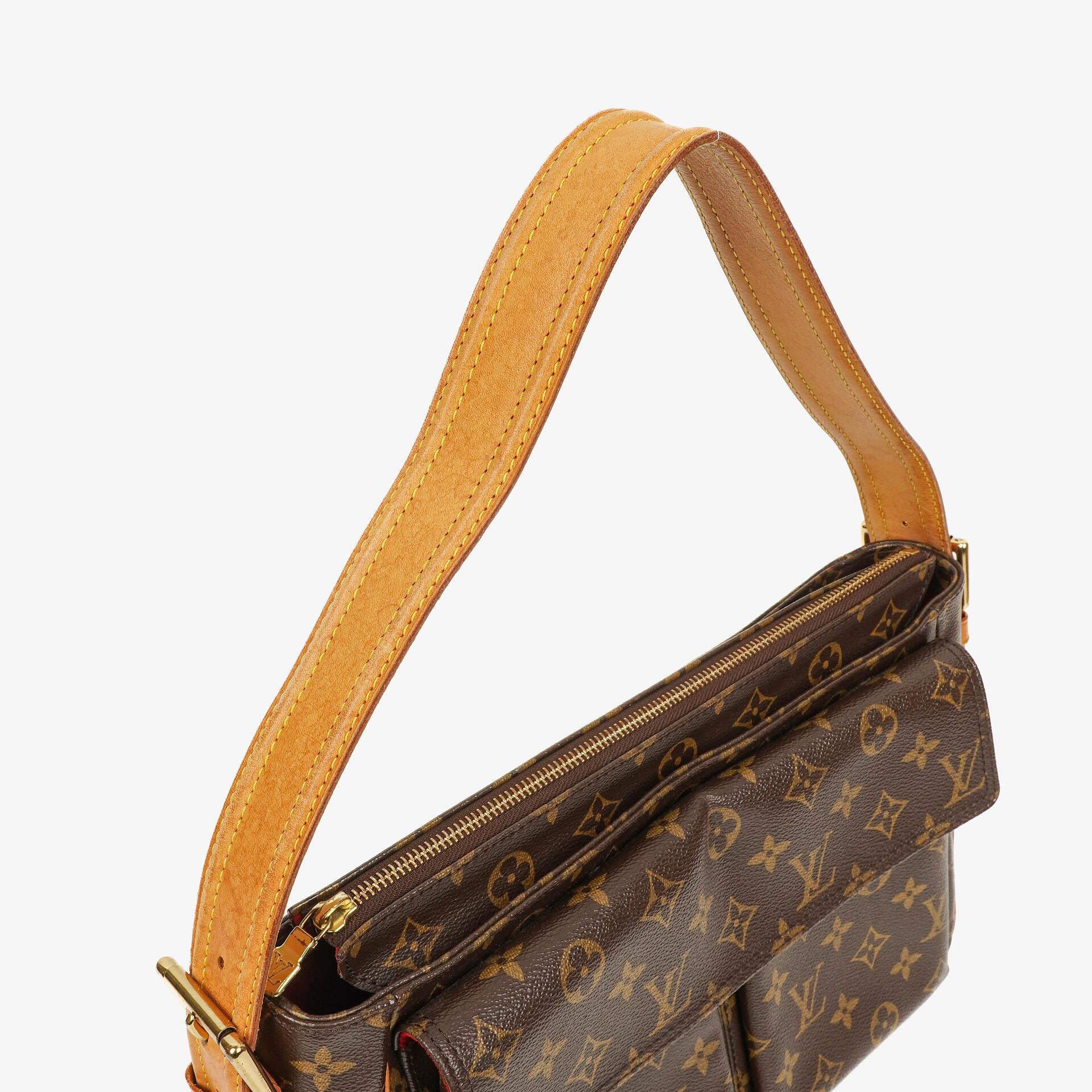 Louis Vuitton Viva-Cité GM Schultertasche aus Monogram Canvas
