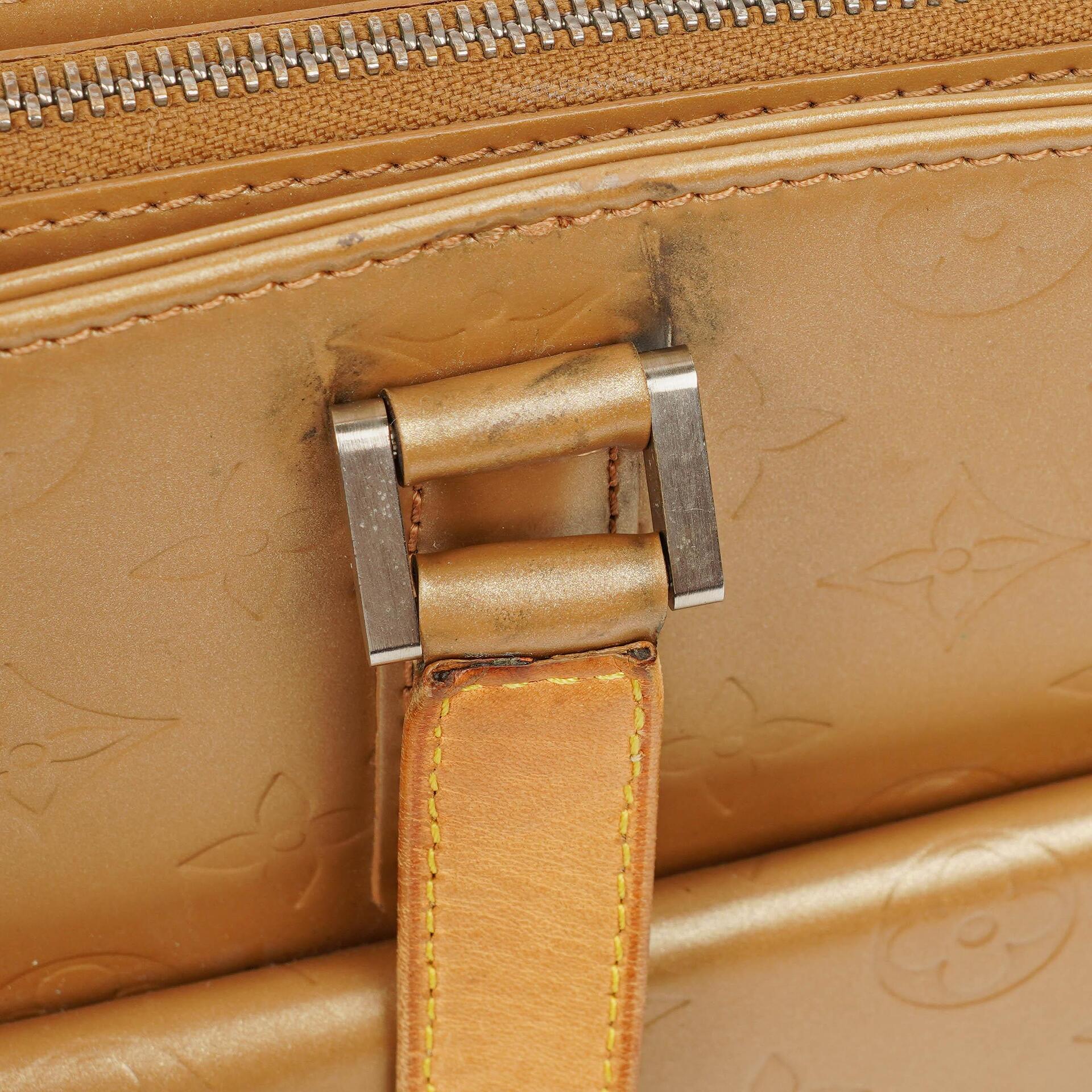Louis Vuitton Willwood Mat Tote Tasche in Beige Monogram