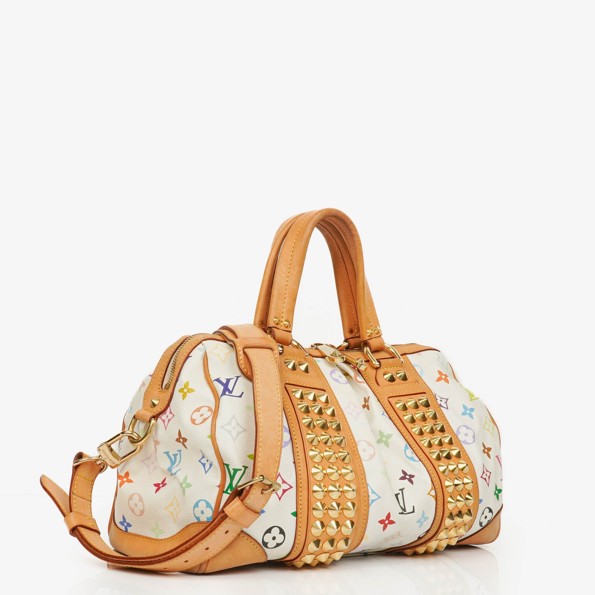 Louis Vuitton x Takashi Murakami Courtney MM Tasche aus Monogram Multicolor