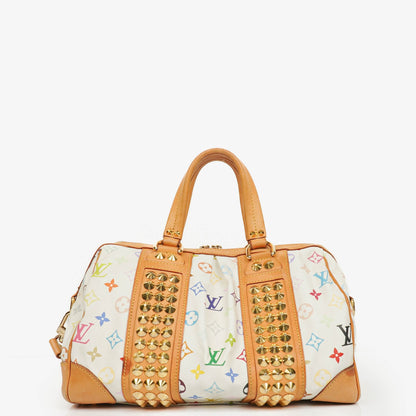 Louis Vuitton x Takashi Murakami Courtney MM Tasche aus Monogram Multicolor