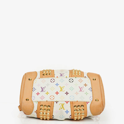 Louis Vuitton x Takashi Murakami Courtney MM Tasche aus Monogram Multicolor