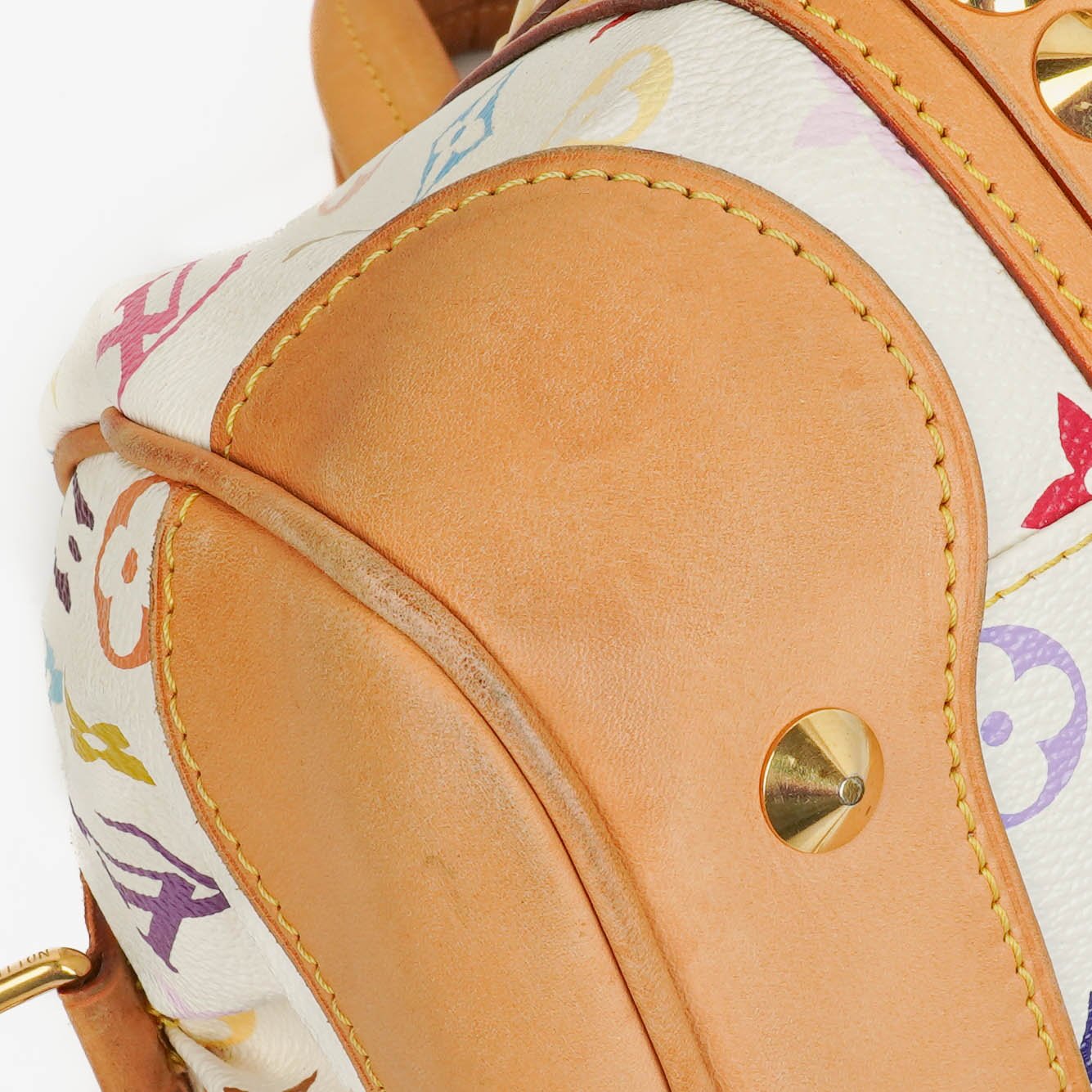Louis Vuitton x Takashi Murakami Courtney MM Tasche aus Monogram Multicolor