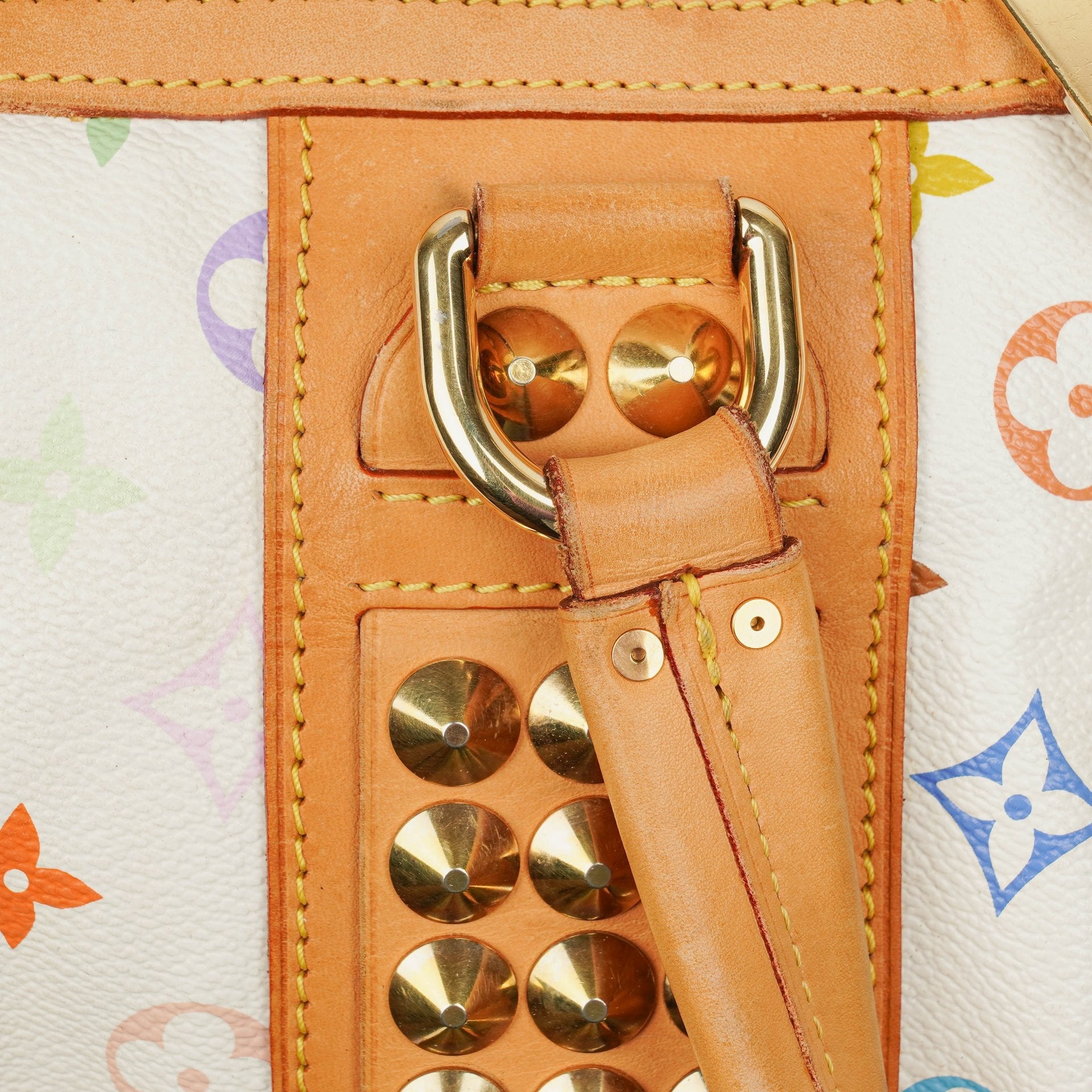 Louis Vuitton x Takashi Murakami Courtney MM Tasche aus Monogram Multicolor