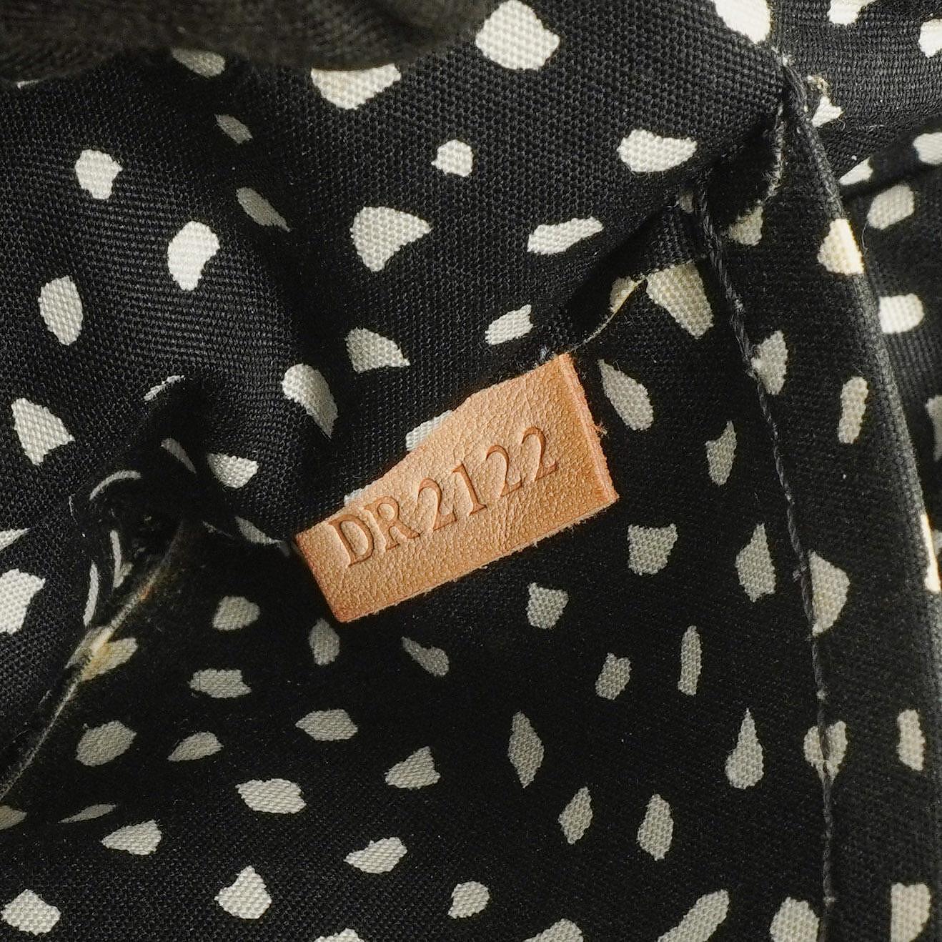 Louis Vuitton Yayoi Kusama Infinity Dots Pochette Accessoires aus schwarz-gelbem Vernis