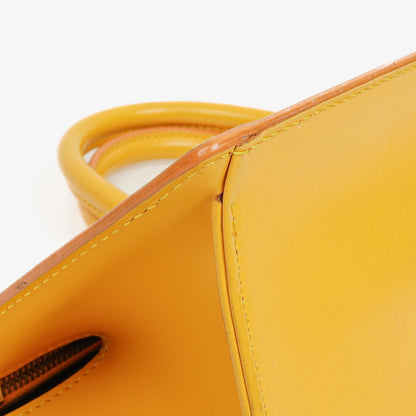 Louis Vuitton Sac Triangle Tasche aus gelbem Epi Leder