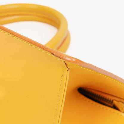 Louis Vuitton Sac Triangle Tasche aus gelbem Epi Leder