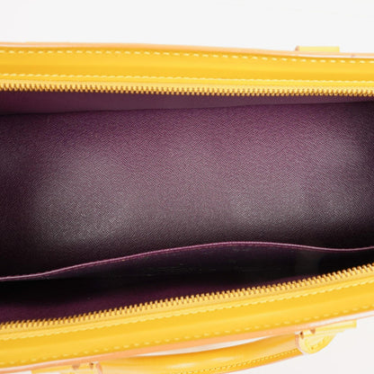 Louis Vuitton Sac Triangle Tasche aus gelbem Epi Leder