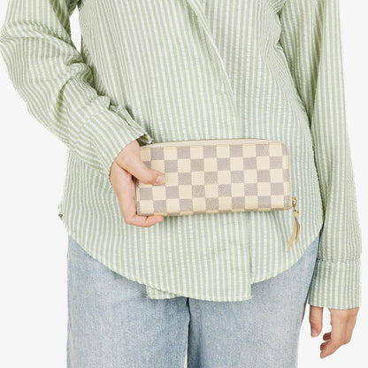 Louis Vuitton Zippy Damier Azur Geldbörse