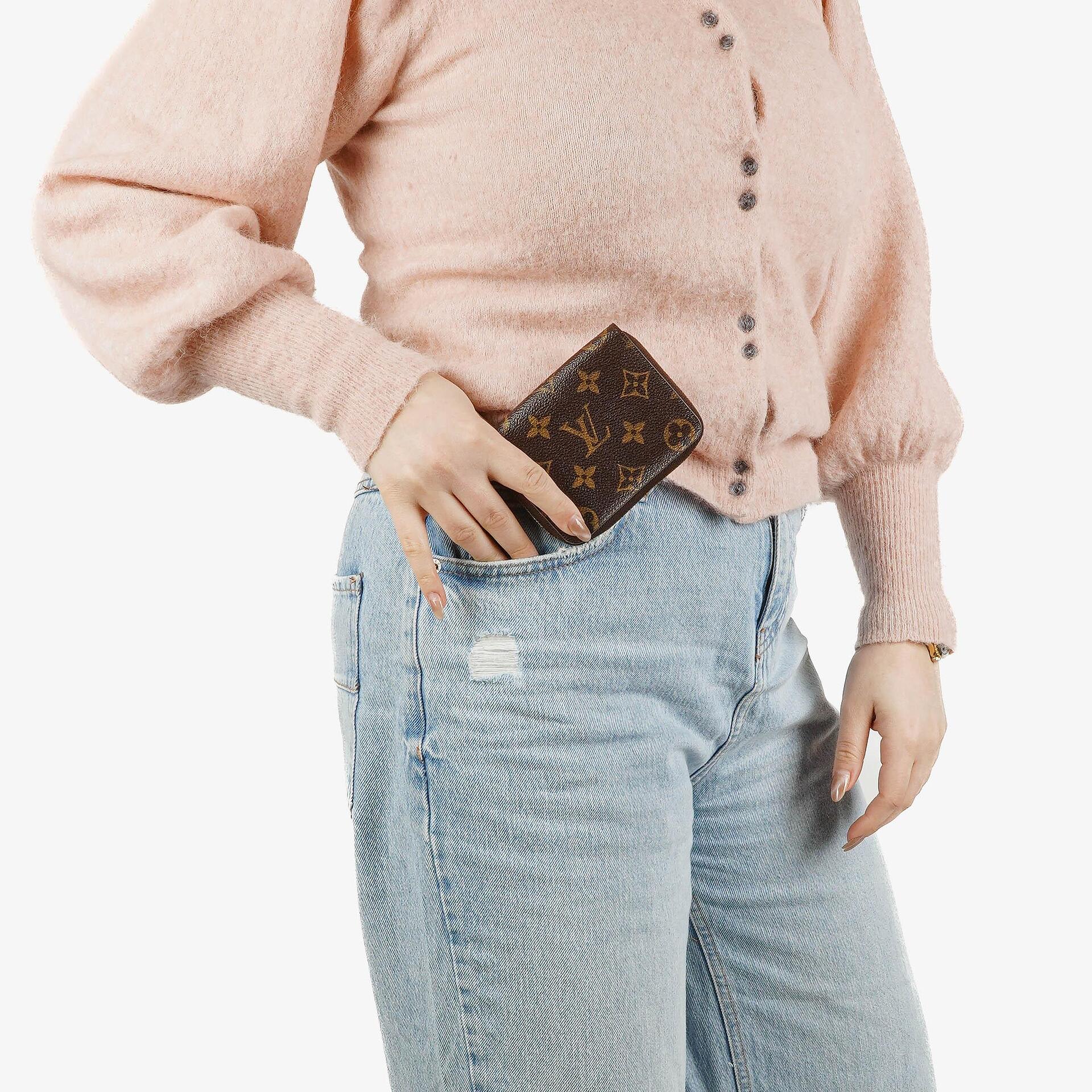Louis Vuitton Zippy Monogramm Münzgeldbörse